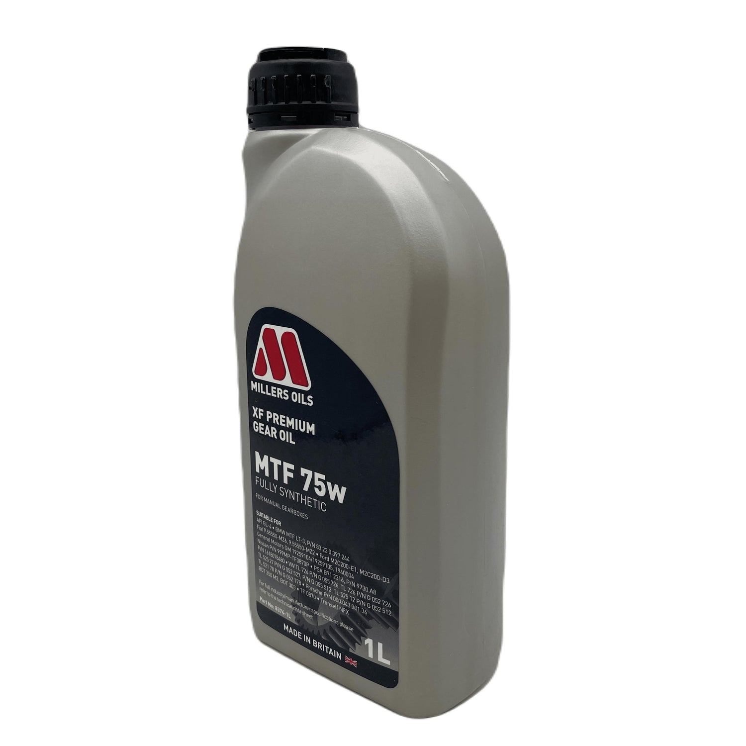Millers XF Premium MTF 75w Manual Gearbox Oil Eco Torque