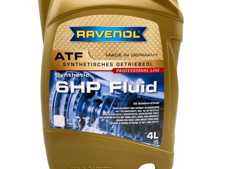 Ravenol ATF 6HP Fully Synthetic Automatic Gearbox Oil 4L Eco Torque