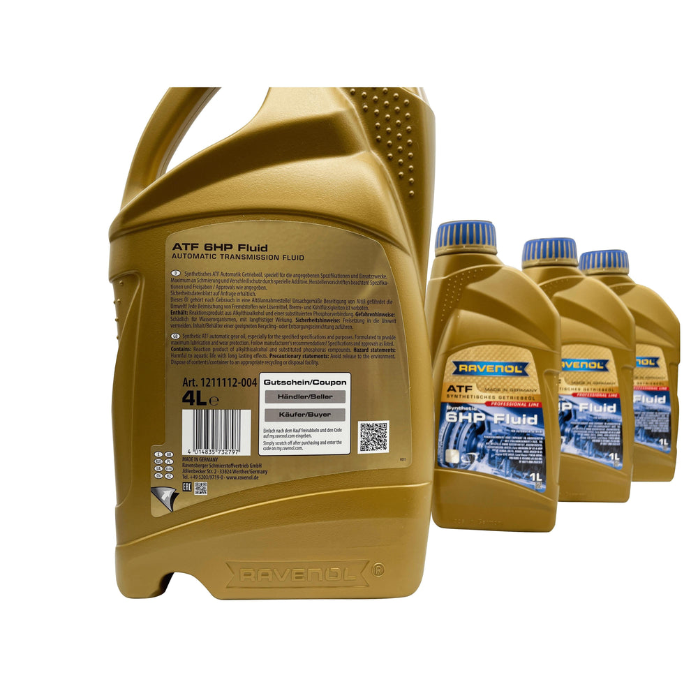 Ravenol ATF 6HP Fully Synthetic Automatic Gearbox Oil Eco Torque
