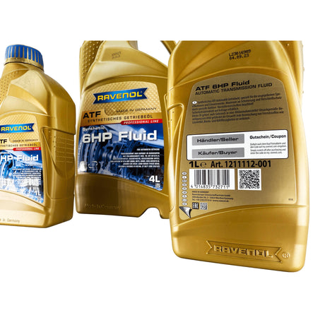 Ravenol ATF 6HP Transmission Fluid - 7L | ZF 6HP26 6HP28 Rectification Kit Eco Torque