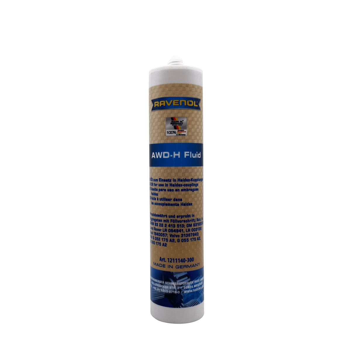Ravenol AWD-H Oil Haldex Coupling 1211140-300-05-999 Eco Torque