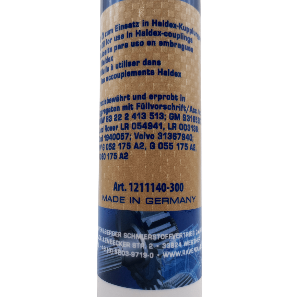 Ravenol AWD-H Oil Haldex Coupling 1211140-300-05-999 Eco Torque