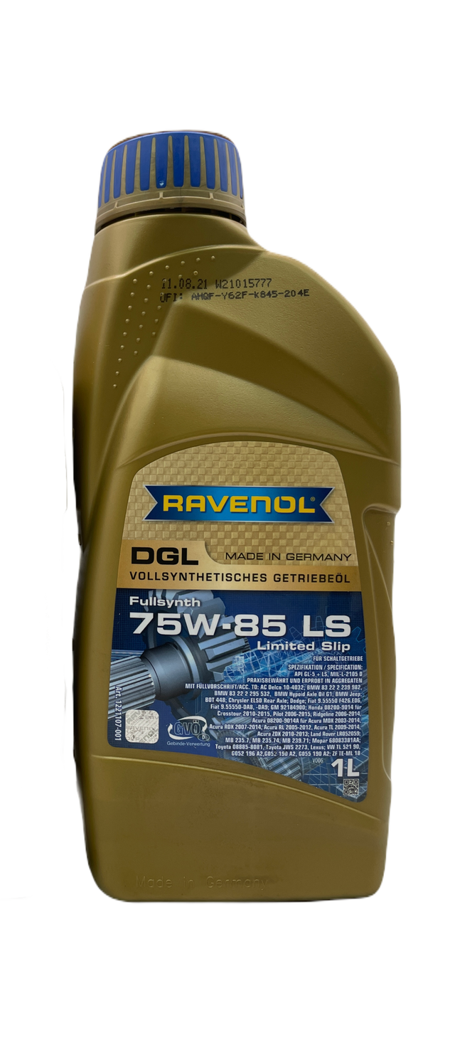 Ravenol DGL 75w-85 GL-5 Limited Slip Transmission Oil Eco Torque