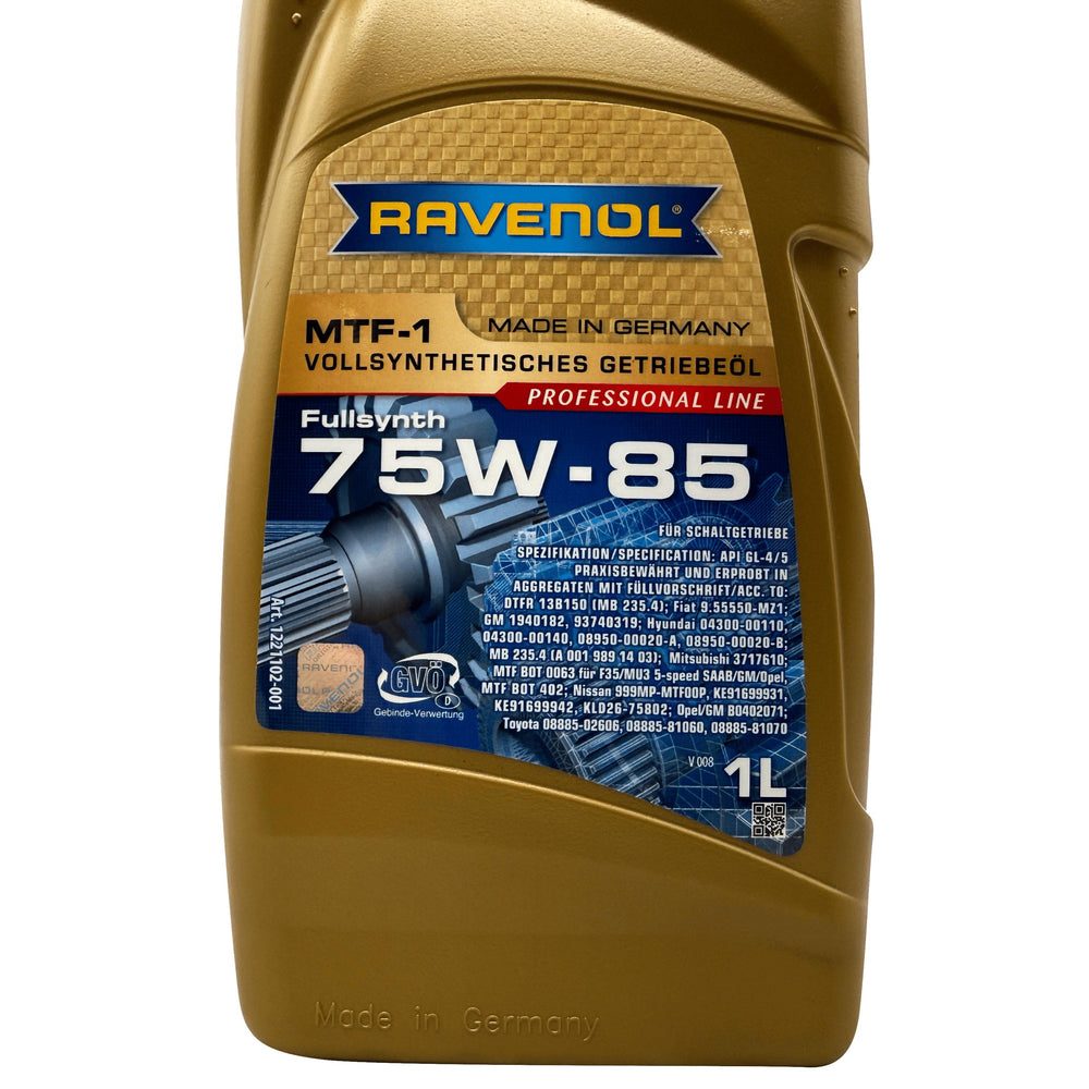 Ravenol MTF-1 75w-85 Transmission Oil 1L Eco Torque