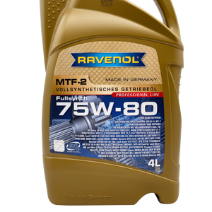 Ravenol MTF-2 75w-80 Fully Synthetic Manual Gearbox Oil 4L Eco Torque
