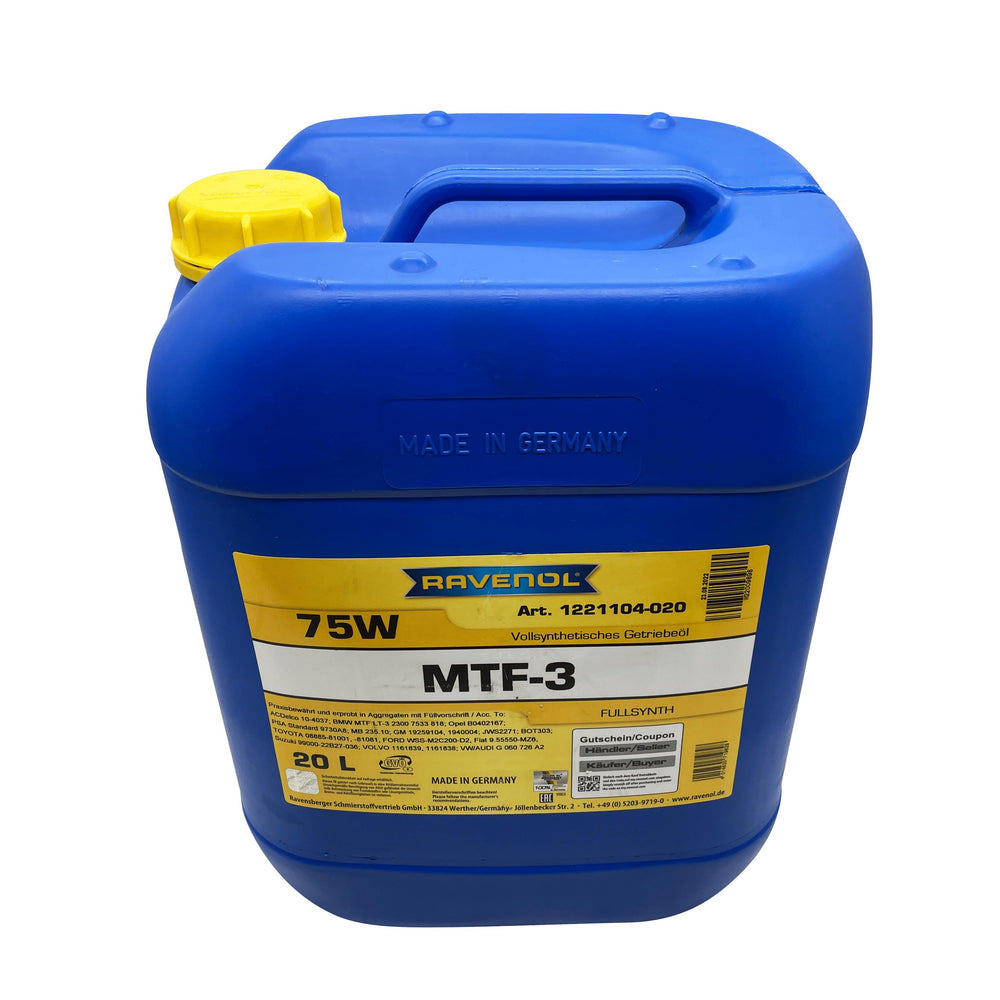 Ravenol MTF-3 75W Fully Synthetic Transmission Fluid Eco Torque