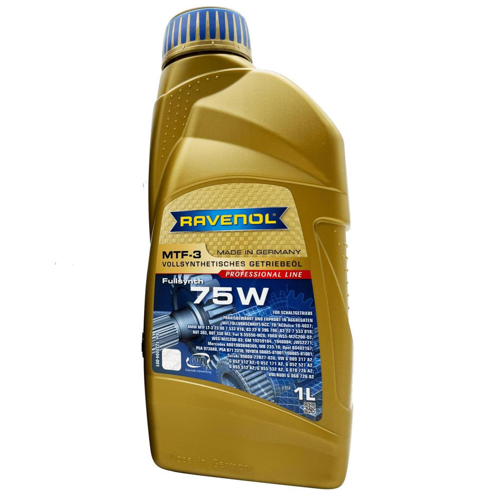 Ravenol MTF-3 75W Transmission Oil 1 Litre Eco Torque