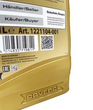 Ravenol MTF-3 75W Transmission Oil 1 Litre Eco Torque