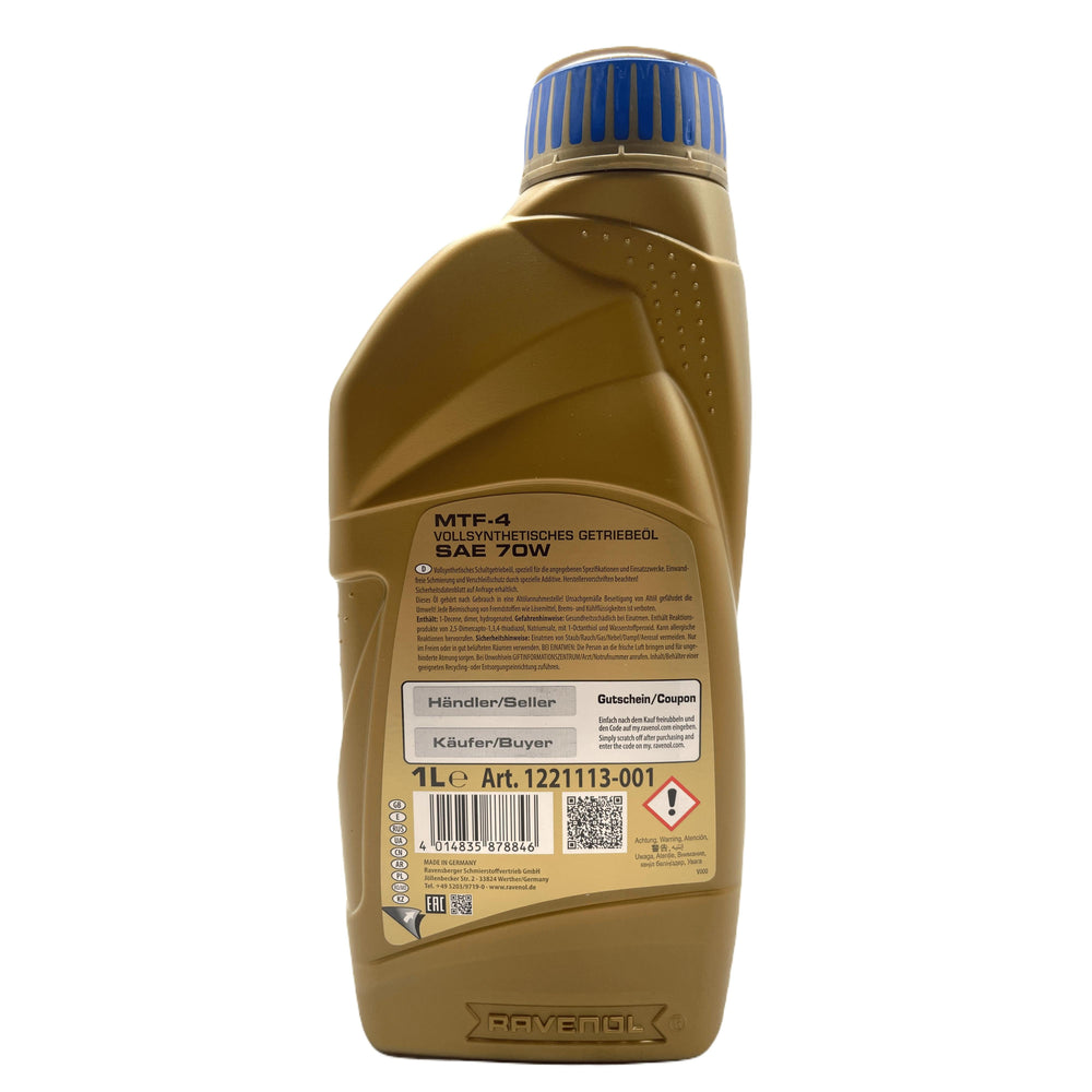 Ravenol MTF-4 70w Gearbox Oil Eco Torque