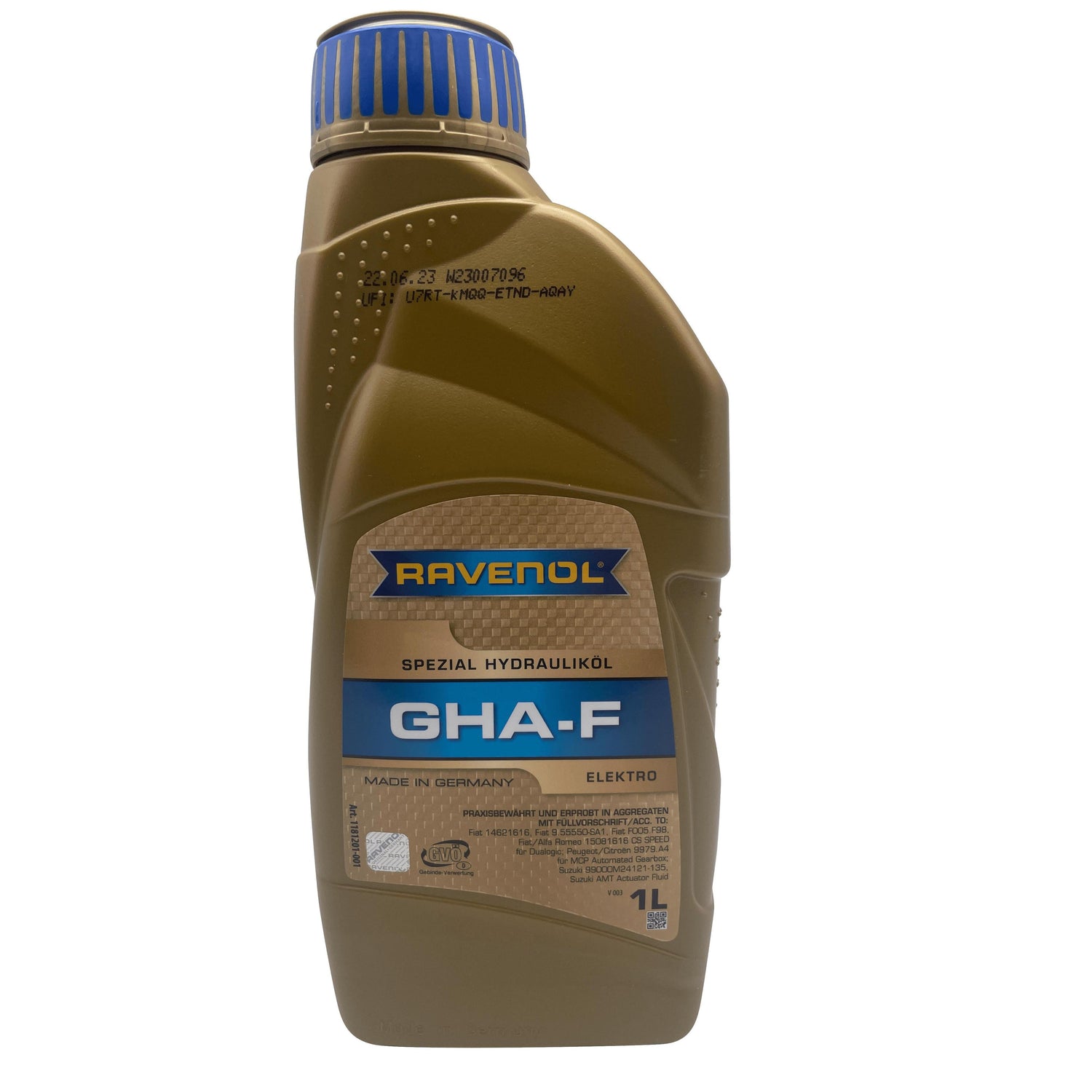 Ravenol Oil 1L GHA-F Selespeed and Dualogic Gearbox Actuator Oil 9.55550-SA1 Eco Torque