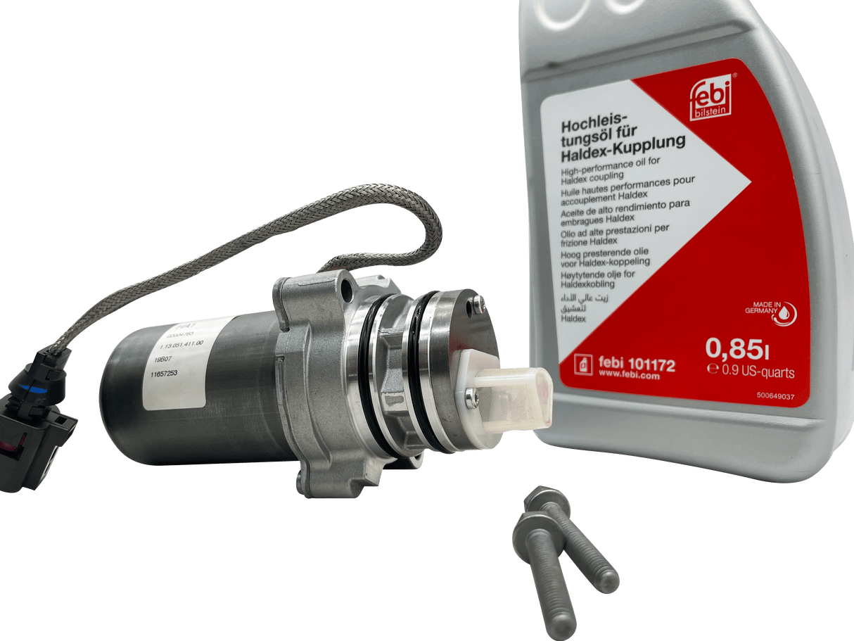 SEAT 5th Generation Haldex Pump Kit With Febi Bilstein Oil 0CQ525549 / DS2010676 Eco Torque