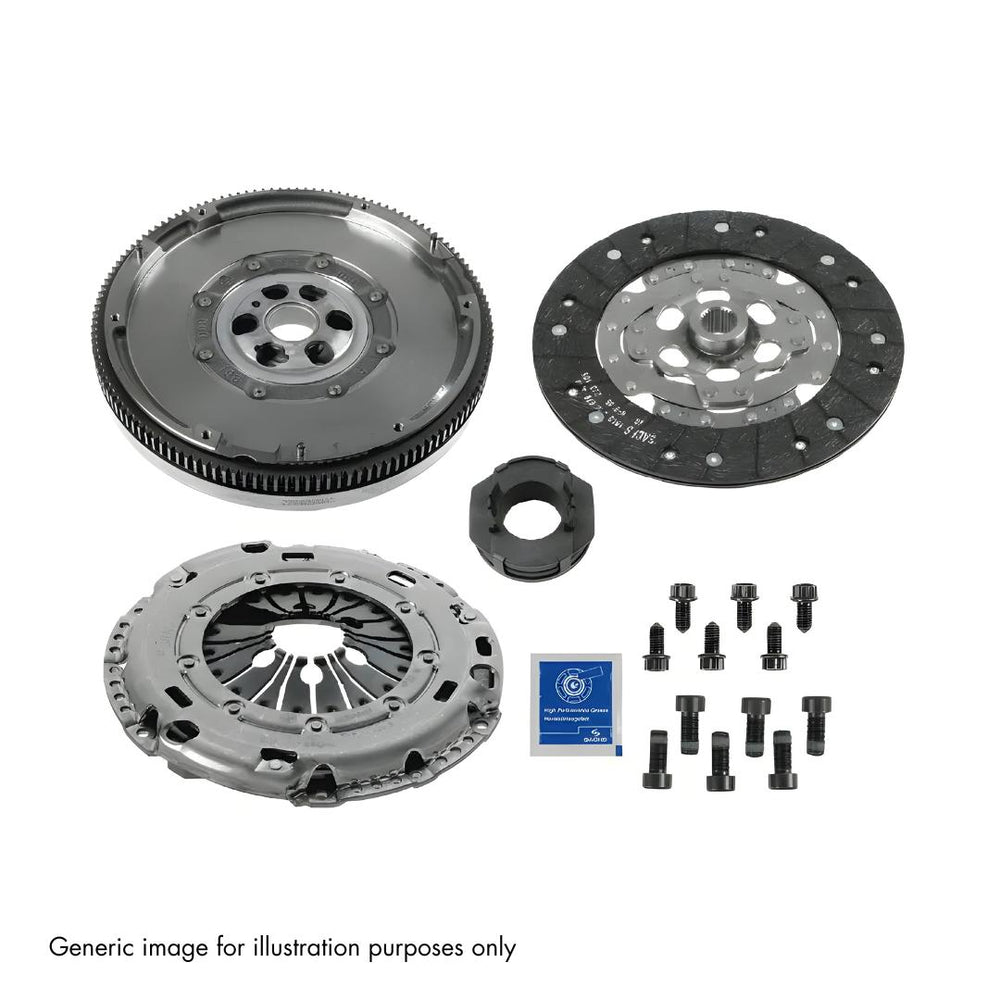 Sachs 2290601059 Clutch & Flywheel Kit Inc Bearing VW Transporter 1.9TDI 03-09
