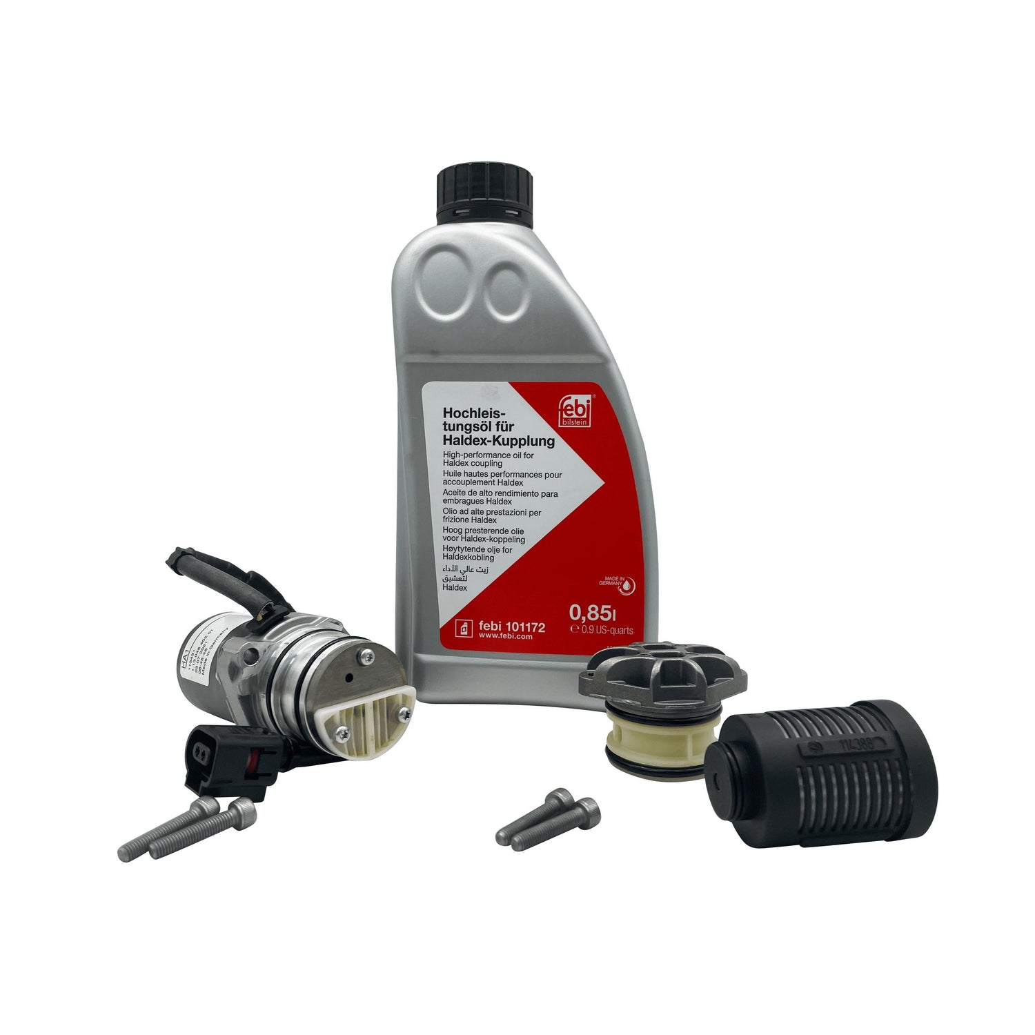 Skoda Haldex Pump Gen 4 With Haldex Oil and Filter Kit 0AY598549A / DS119866 Eco Torque