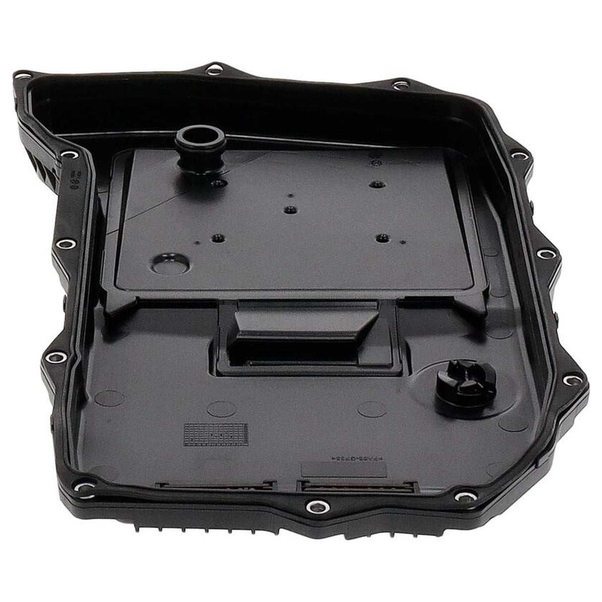 VAICO V10-4360 8HP65A 0D5 sump pan with integrated oil filter — top view