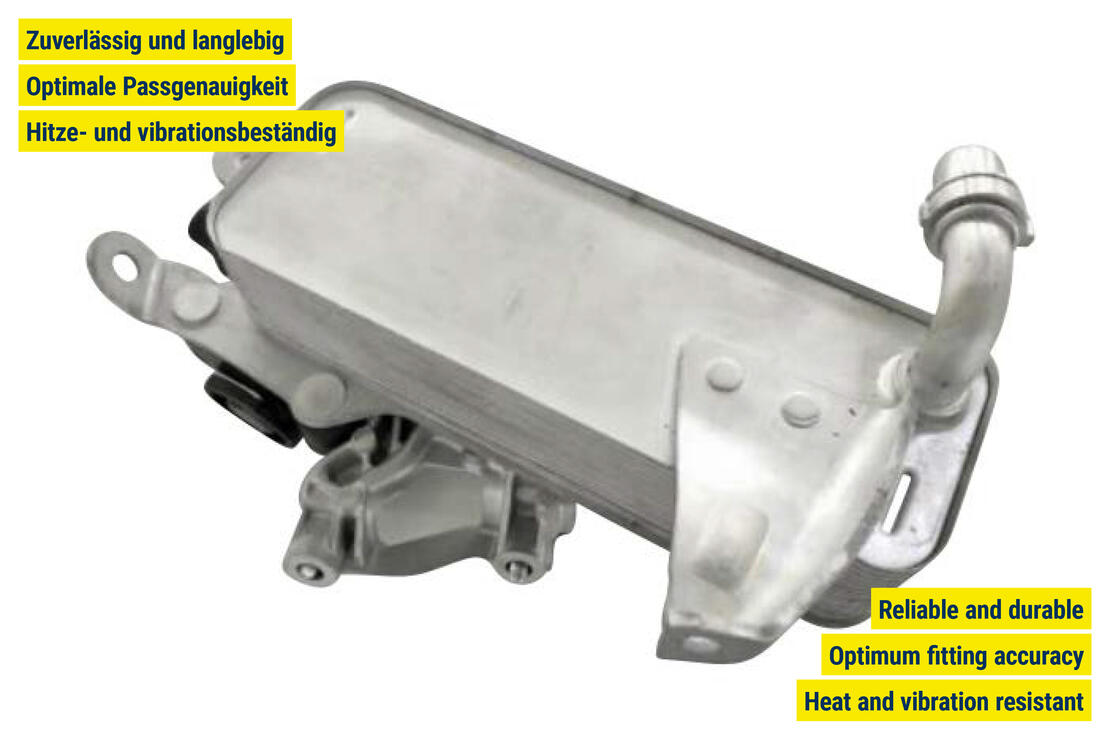 VEMO V20-60-0010 Oil Cooler, engine oil - Eco Torque