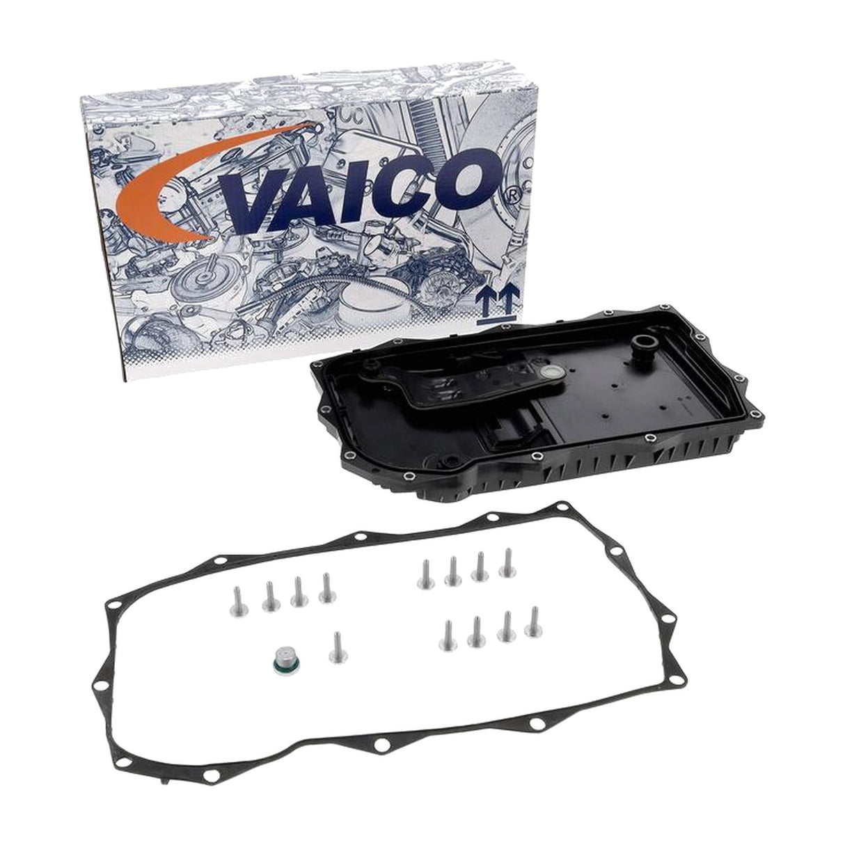VAICO V48-0479 8HP70 sump pan service kit for Land Rover Range Rover hybrid gearbox