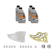 VAICO V48-0524-XXL Flange Lid, automatic transmission - Eco Torque