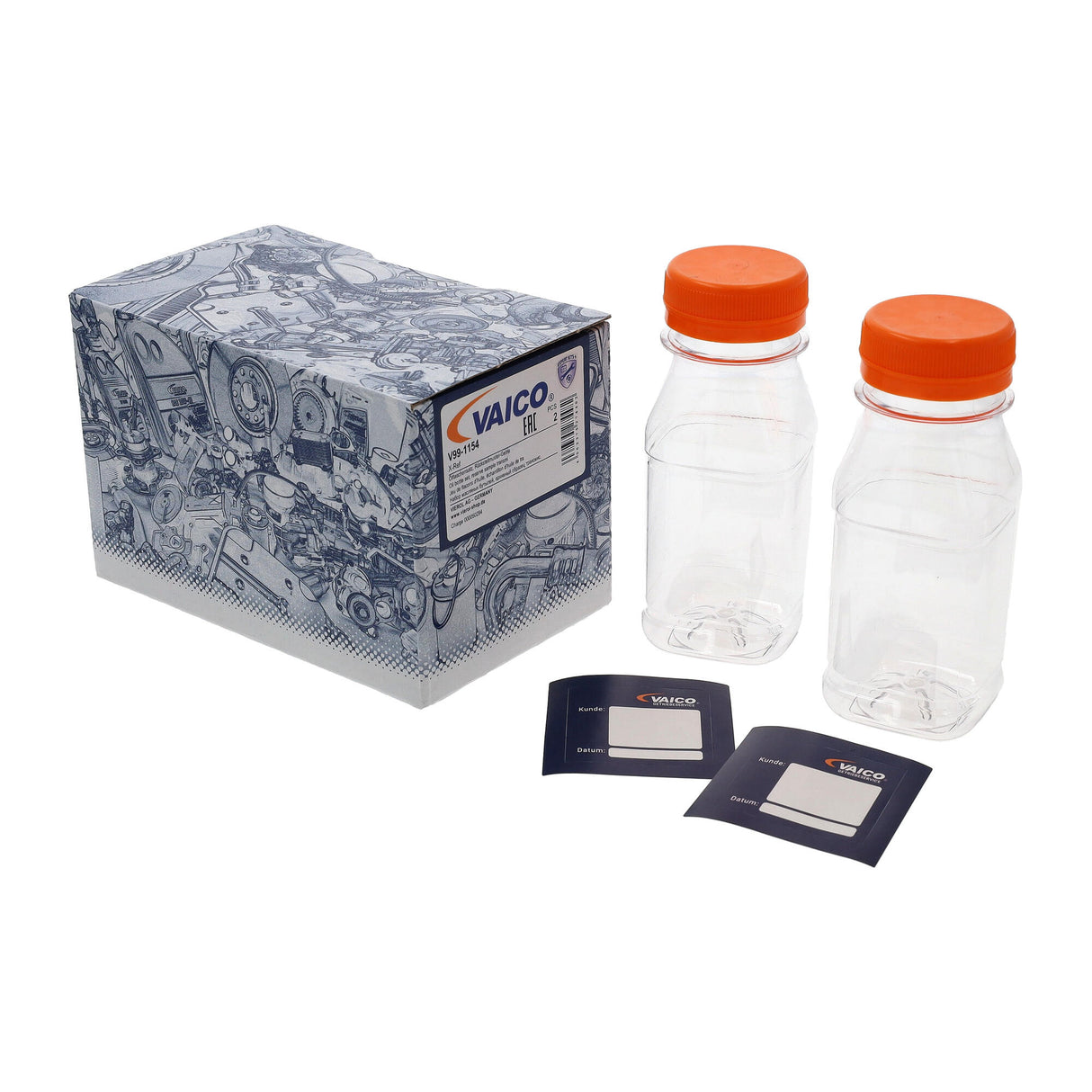 VAICO V99-1154 Oil bottle set, reserve sample transmission oil - Eco Torque