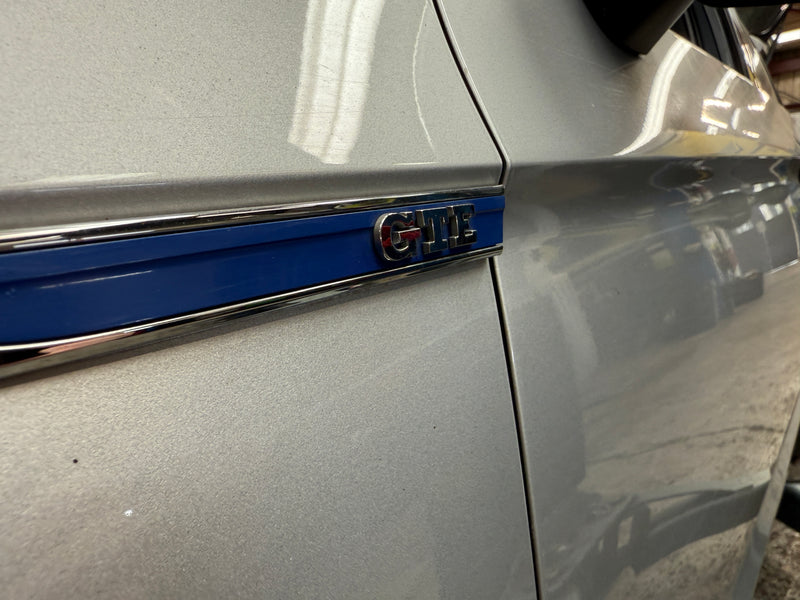 VW Golf GTE hybrid in Eco Torque workshop with 0DD DSG gearbox fault P288400 engine disconnect