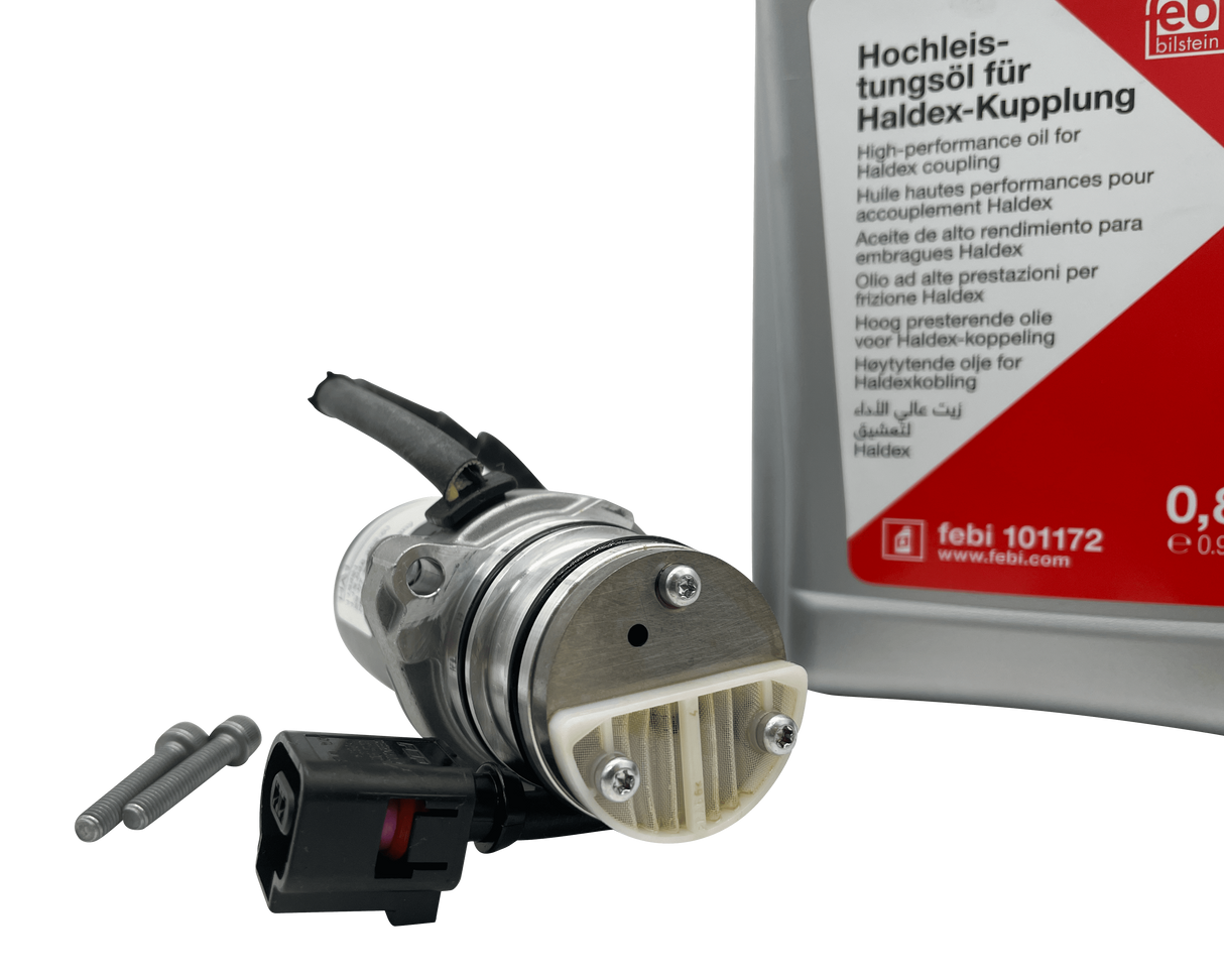 VW Haldex Pump Gen 4 With Haldex Oil and Filter Kit 0AY598549A / DS119866 Eco Torque