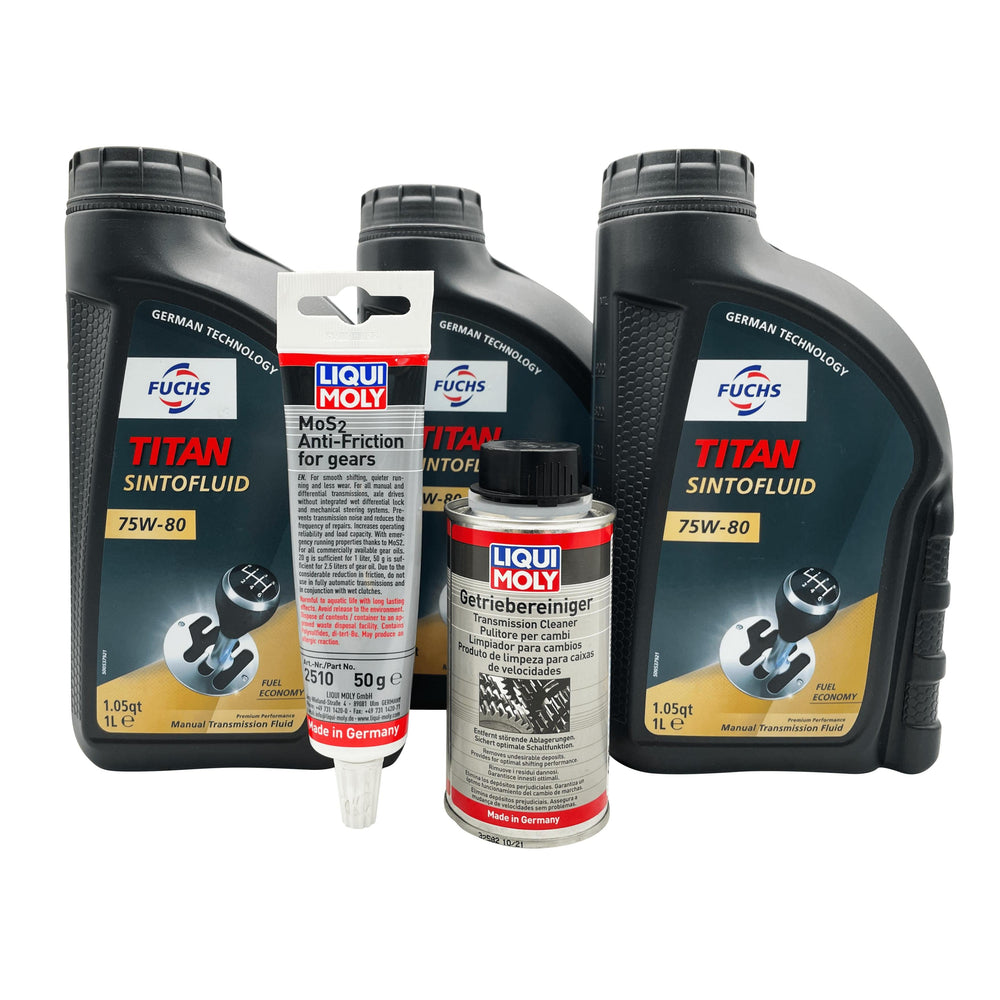 Vauxhall M32 6 Speed Fuchs 75W-80 Gearbox Oil With Additive &amp; Cleaner For Pre 2012 Manual Models
