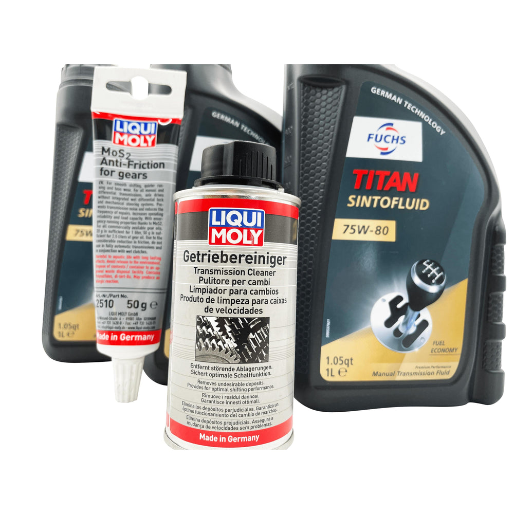 Vauxhall M32 6 Speed Fuchs 75W-80 Gearbox Oil With Additive & Cleaner For Pre 2012 Manual Models Eco Torque