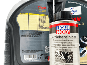 Vauxhall M32 6 Speed Fuchs 75W-80 Gearbox Oil &amp; Cleaner Service Kit For Pre 2012 Manual Models Eco Torque