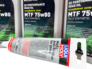 Vauxhall M32 6 Speed Millers 75w80 Gearbox Oil & Additive Service Kit For Pre 2012 Manual Models Eco Torque