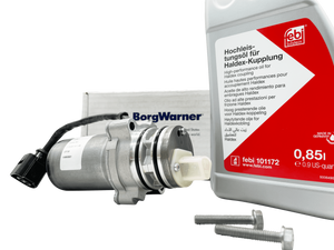 Volvo 5th Generation Haldex Pump Kit With High Performance Febi Bilstein Oil Haldex Coupling for Rear Differential AWD 31367750 Eco Torque