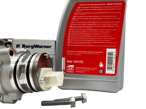 Volvo 5th Generation Haldex Pump Kit With High Performance Febi Bilstein Oil Haldex Coupling for Rear Differential AWD 31367750 Eco Torque