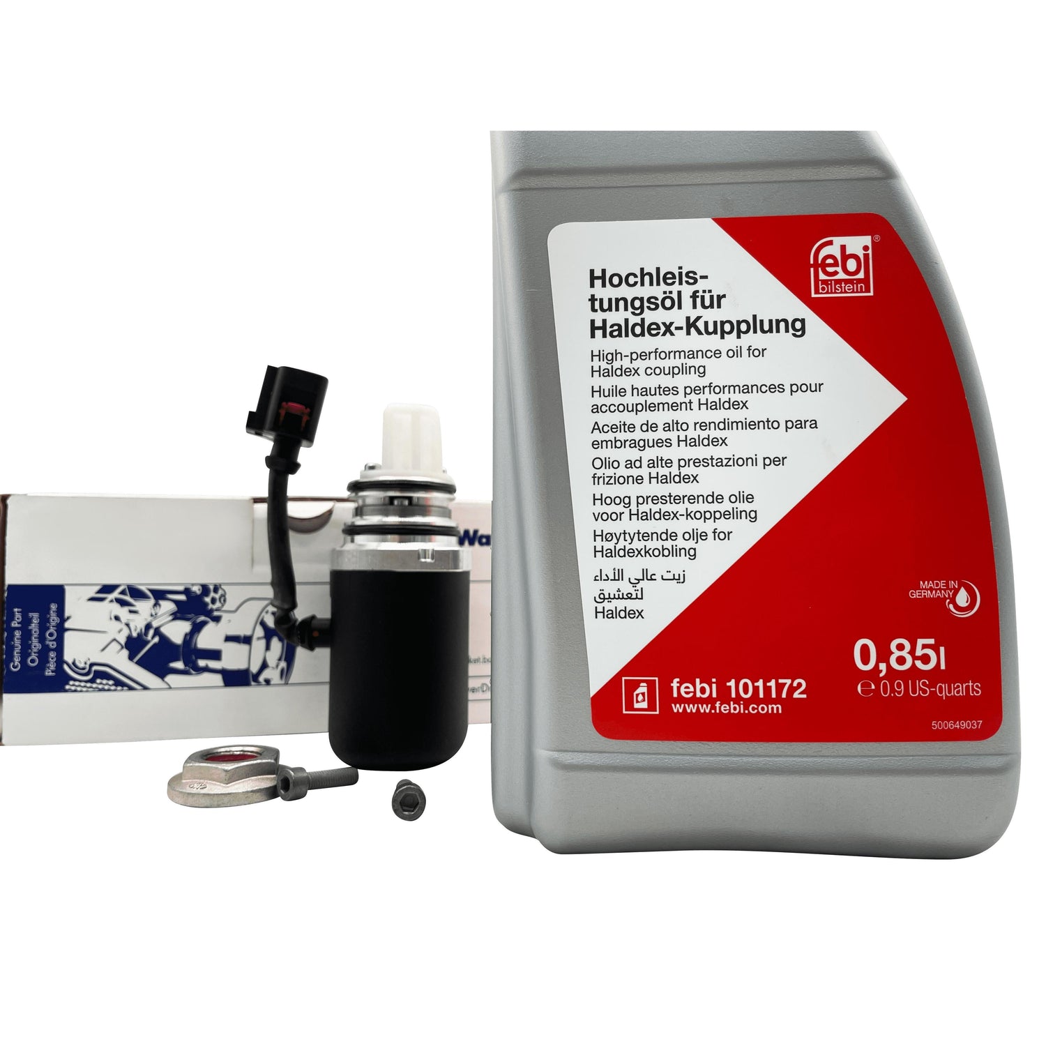 Volvo Haldex Pump Kit With Febi Bilstein Oil for 2nd / 3rd Gen AWD 30783079 Eco Torque