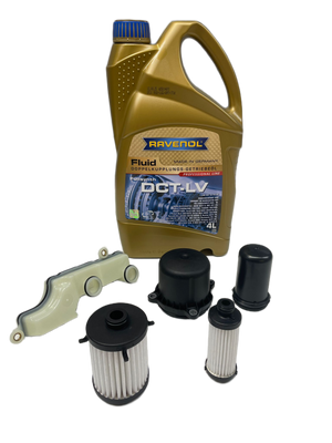Audi Automatic Transmission Oil and Filter Service Kit DCT-LV Ravenol 0CK DL382