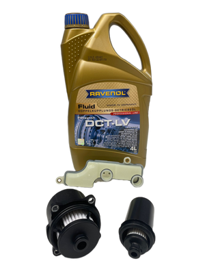 Audi Automatic Transmission Oil and Filter Service Kit DCT-LV Ravenol 0CK DL382