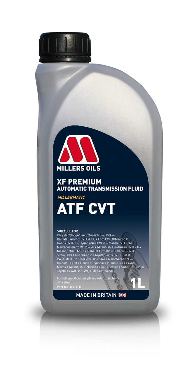 Millers Oils XF Premium ATF CVT Automatic Gearbox Oil 1L Eco Torque