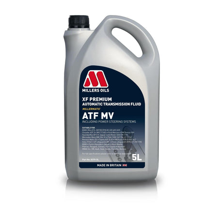 Millers Oils XF Premium ATF MV Automatic Gearbox Oil 5L Eco Torque