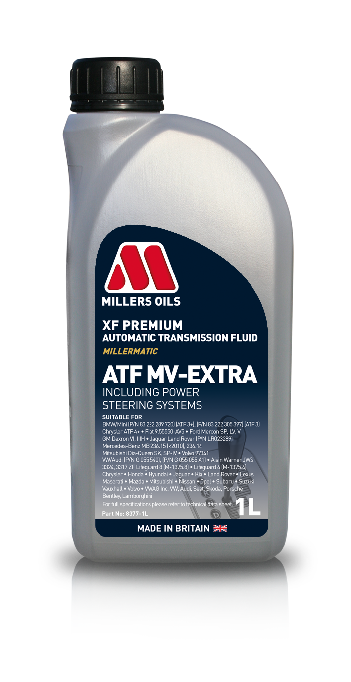 Millers Oils XF Premium ATF MV-EXTRA Automatic Gearbox Oil 1L Eco Torque 