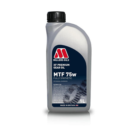 Millers XF Premium MTF 75w Manual Gearbox Oil 1L Eco Torque