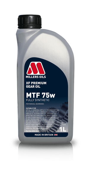 Millers XF Premium MTF 75w Manual Gearbox Oil 1L Eco Torque