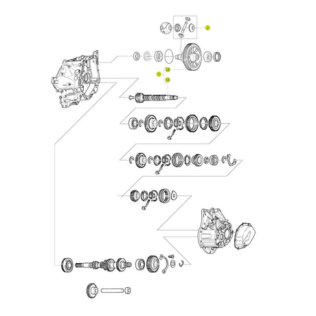 Crown Wheel & Pinion Z: 13-59 for MA Gearbox 3118.J4