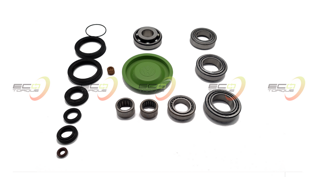 VW/SEAT 5 Speed Manual Gearbox Bearing and Seal Rebuild Kit for 02K 462020910