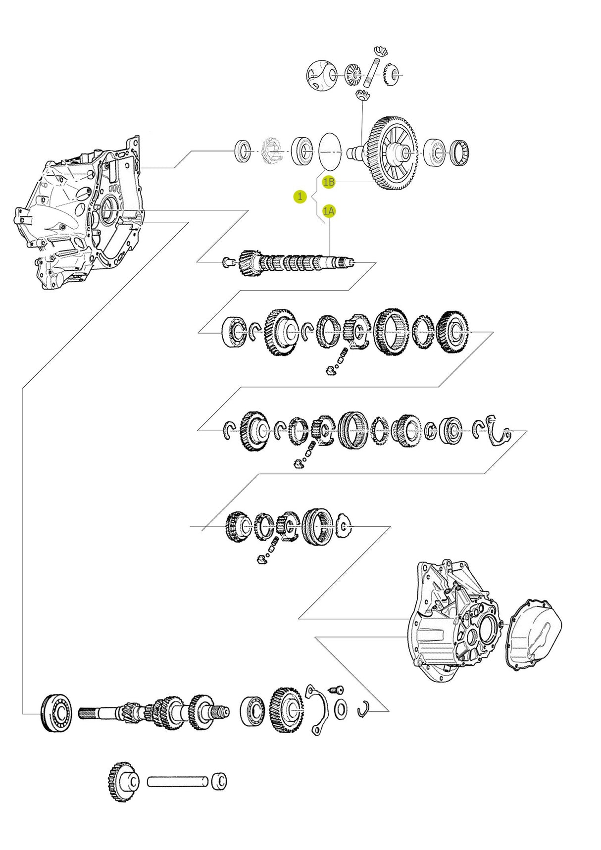 Pinion Z: 16 for MA5 Gearbox 3103.R6